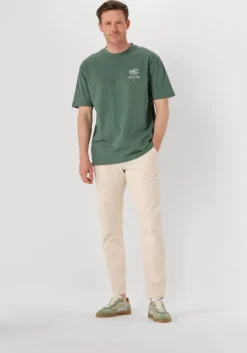 groene pure path t-shirt loose fit crewneck ss t-shirts