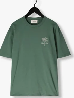 groene pure path t-shirt loose fit crewneck ss t-shirts
