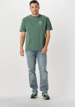 groene pure path t-shirt loose fit crewneck ss t-shirts