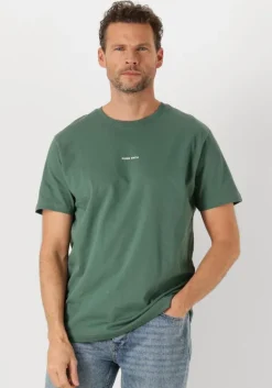groene pure path t-shirt regular fit crewneck ss t-shirts