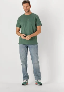 groene pure path t-shirt regular fit crewneck ss t-shirts