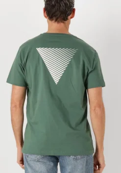 groene pure path t-shirt regular fit crewneck ss t-shirts