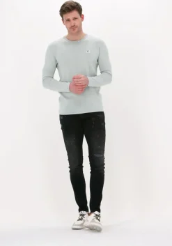 groene purewhite trui 22010802