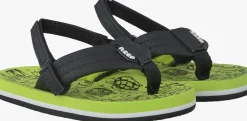 groene reef teenslippers grom reef footprints