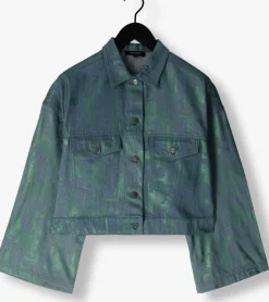 groene refined department spijkerjas pip