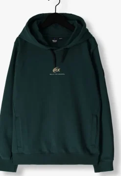 groene rellix sweater hoodie rellix chestprint