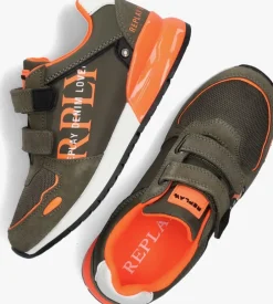 groene replay lage sneakers shoot jr-2