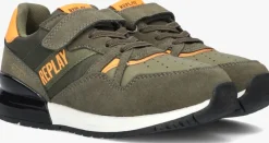groene replay lage sneakers shoot jr