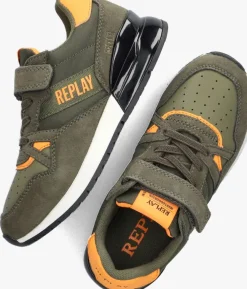 groene replay lage sneakers shoot jr