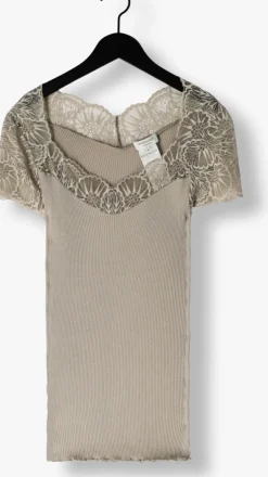 groene rosemunde top beatha capsleeve