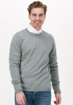 groene saint steve trui giel