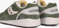 groene saucony lage sneakers shadow 6000 m