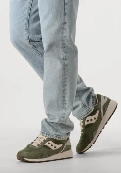 groene saucony lage sneakers shadow 6000 m