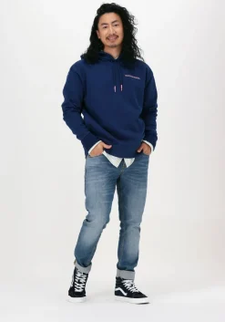 groene scotch & soda casual overhemd yarn-dyed striped oxford slim