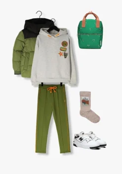 groene scotch & soda gewatteerde jas water repellent hooded puffer jacket