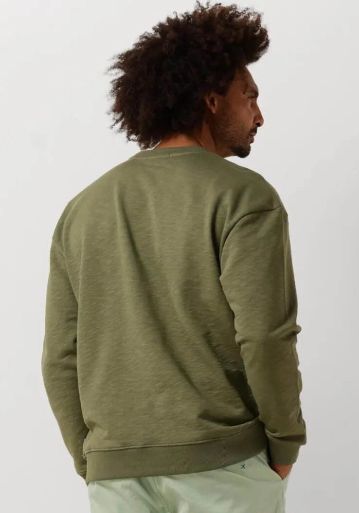 groene scotch & soda sweater chest artwork sweatshirt