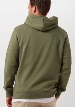groene scotch & soda sweater essential logo badge hoodie