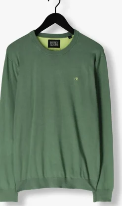 groene scotch & soda sweater viscose regular fit crewneck