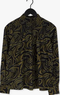 groene scotch & soda top printed smocked top contains o