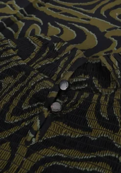 groene scotch & soda top printed smocked top contains o