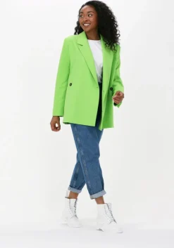 groene selected femme blazer slfriver relaxed