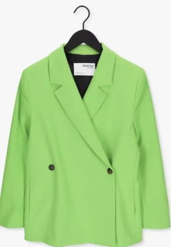 groene selected femme blazer slfriver relaxed