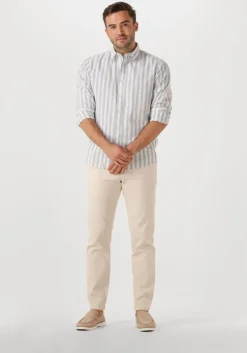 groene selected homme casual overhemd slhslim-sun shirt ls noos