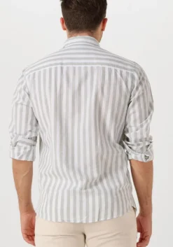 groene selected homme casual overhemd slhslim-sun shirt ls noos