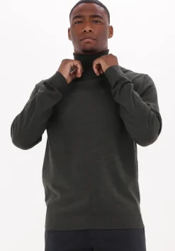 groene selected homme coltrui town merino coolmax knit roll b