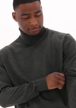 groene selected homme coltrui town merino coolmax knit roll b