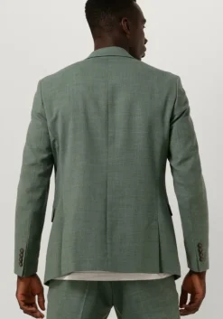 groene selected homme colberts slhslim-oasis linen blz noos