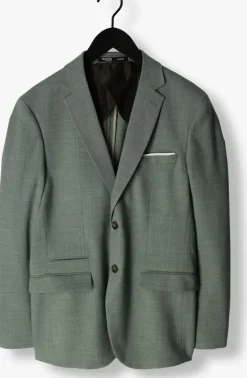 groene selected homme colberts slhslim-oasis linen blz noos