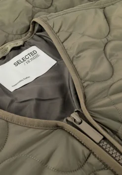 groene selected homme jack hanzo padded jkt w