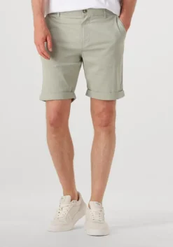 groene selected homme korte broek slhslim-luton flex shorts noos