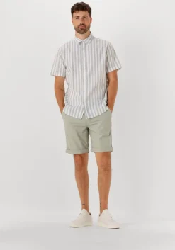 groene selected homme korte broek slhslim-luton flex shorts noos