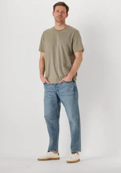 groene selected homme t-shirt slhaspen ss o-neck tee noos