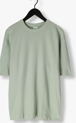 groene selected homme t-shirt slhrelaxcaleb ss o-neck tee