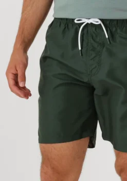 groene shiwi zwembroeken men mike swim shorts 7 inch solid