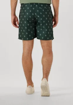 groene shiwi zwembroeken men mike swim shorts 7 inch sketched coral