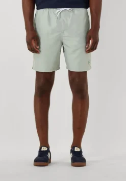 groene shiwi zwembroeken men mike swim shorts 7 inch solid