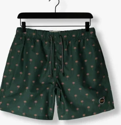 groene shiwi zwembroeken men swimshort palm