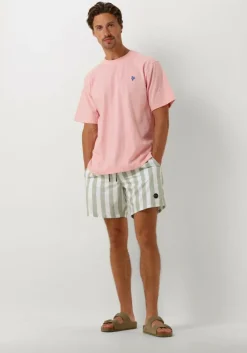 groene shiwi zwembroeken men swimshort broad stripe