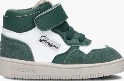 groene shoesme hoge sneakers bn25w008