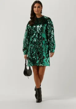groene silvian heach mini jurk vestit.corto / dress glitter