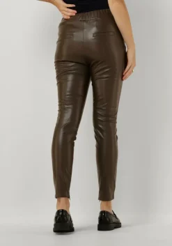 groene simple legging jer-poly-pu-23-1