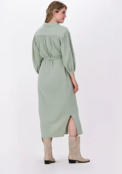 groene simple maxi jurk evin