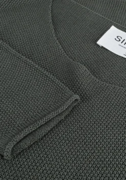 groene simple top knitted sweater ellena es