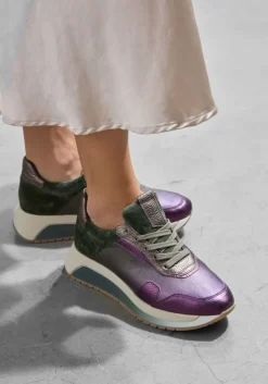 groene softwaves lage sneakers 8.94.01