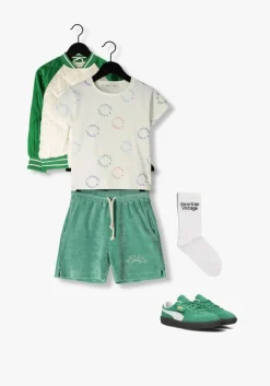 groene sproet & sprout korte broek terry bermuda shorts