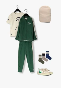 groene sproet & sprout vest track jacket rue de parapluie